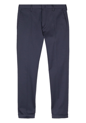 Paul Smith slim-cut organic cotton chino trousers - Blue