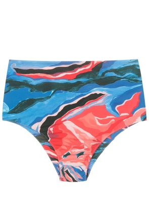 Clube Bossa Ceanna graphic-print bikini bottoms - Blue