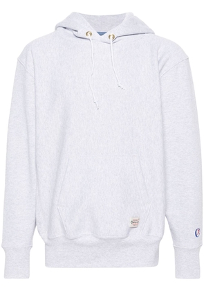 Champion logo-embroidered hoodie - Grey