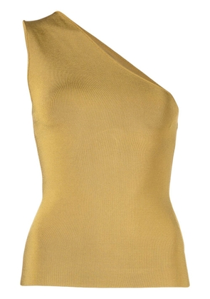 Galvan London Persephone off-shoulder top - Yellow