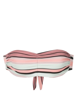 Clube Bossa Venet striped bikini top - Multicolour