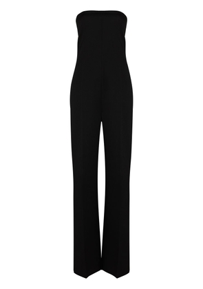 Bottega Veneta strapless wide-leg jumpsuit - Black