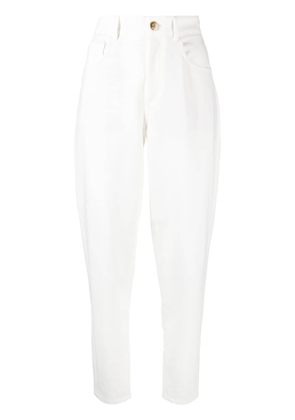 Brunello Cucinelli tapered-leg trousers - White