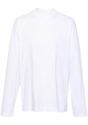 DRIES VAN NOTEN long-sleeve cotton T-shirt - White