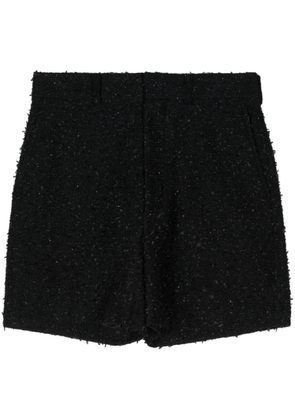 Junya Watanabe tweed shorts - Black
