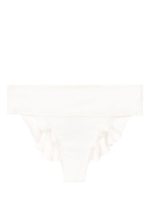 Clube Bossa Jasper high-waist bikini bottoms - White