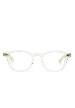 Eyevan7285 Byron square-frame glasses - Neutrals