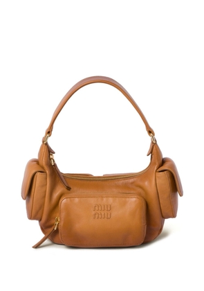 Miu Miu nappa-leather tote bag - Brown