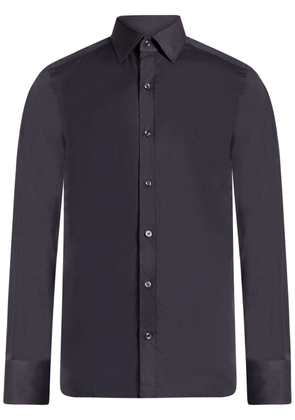 TOM FORD long-sleeves cotton shirt - Black