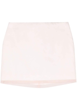Sportmax silk mini skirt - Pink