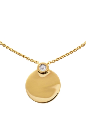 Monica Vinader circular-pendant chain necklace - Gold
