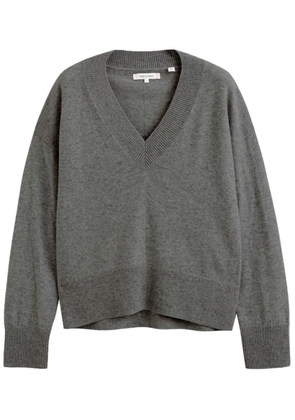Chinti & Parker v-neck knitted jumper - Grey