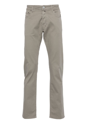 Jacob Cohën Bard mid-rise chino trousers - Grey
