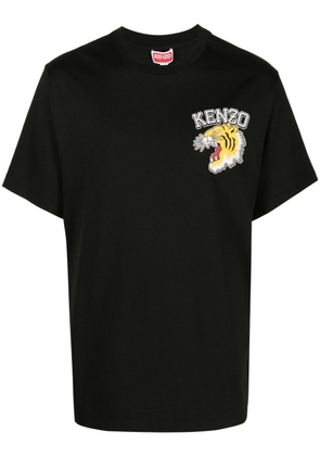 Kenzo Varsity Jungle patch T-shirt - Black