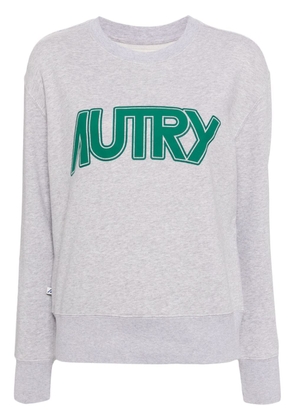 Autry logo-print sweatshirt - Grey