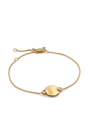 Monica Vinader engravable chain bracelet - Gold