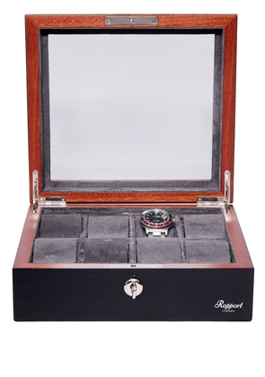 Rapport Optic wooden watch box - Black