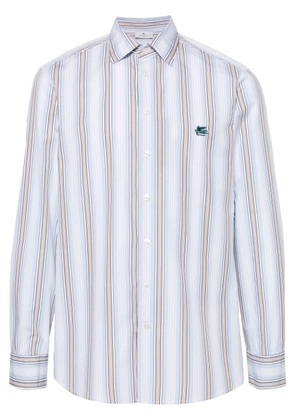 ETRO striped cotton shirt - Blue