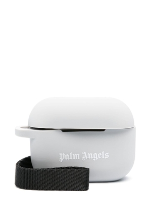 Palm Angels logo-print AirPods Pro case - Grey