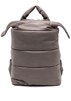 Marsèll padded leather backpack - Grey