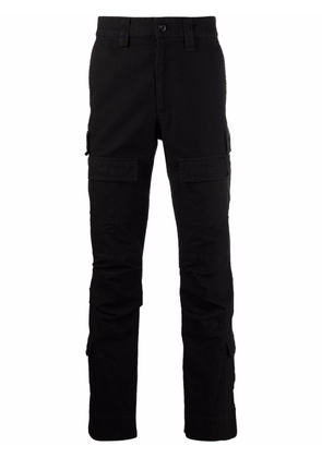 Balenciaga slim-fit cargo trousers - Black