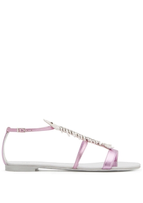 Giuseppe Zanotti Slim open-toe sandals - Pink