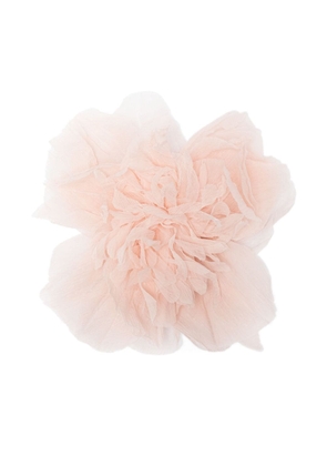 Max Mara Luisa crepon flower brooch - Pink