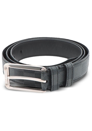 Louis Vuitton Pre-Owned Damier Graphite buckled belt - Black