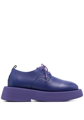 Marsèll colour-block leather oxford shoes - Blue