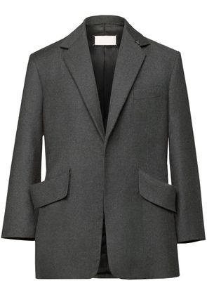 Maison Margiela structured wool blazer - Grey