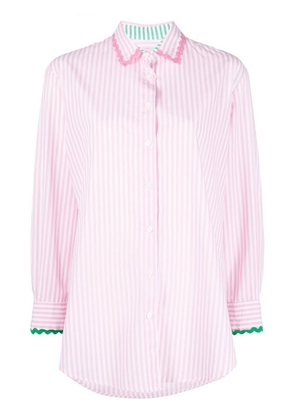 MC2 Saint Barth striped cotton shirt - Pink