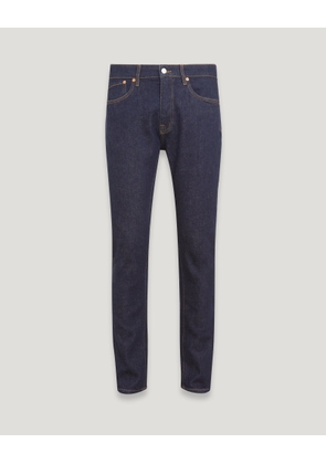 Belstaff Longton Slim Jeans Men's Rinsed Denim Indigo Size W33L30