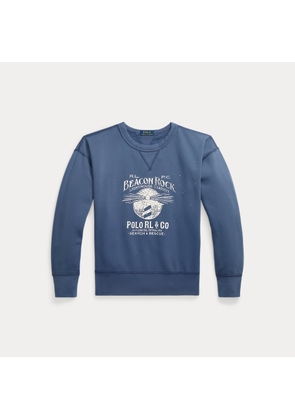 Vintage Fit Fleece Graphic Sweatshirt