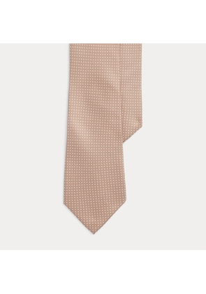 Pin Dot Silk Twill Tie