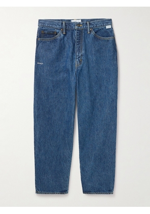 WTAPS - Bootcut Logo-Embroidered Jeans - Men - Blue - S