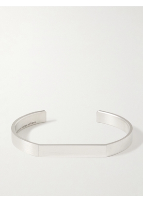 Le Gramme - Ribbon 21g Recycled Brushed Sterling Silver Cuff - Men - Silver - M