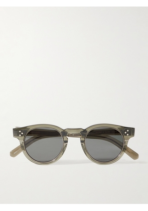 Mr Leight - Kennedy Round-Frame Acetate Sunglasses - Men - Gray