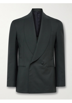 De Petrillo - Positano Slim-Fit Shawl-Collar Double-Breasted Virgin Wool Tuxedo Jacket - Men - Unknown - IT 46