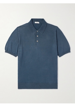 Boglioli - Cotton Polo Shirt - Men - Blue - S