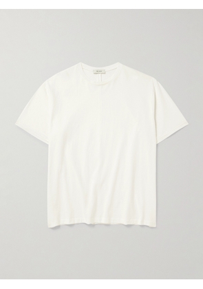 SSAM - Organic Cotton-Jersey T-Shirt - Men - White - S