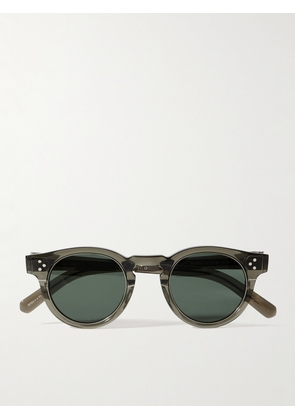 Mr Leight - Marmont II Round-Frame Acetate Sunglasses - Men - Gray
