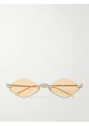 Gucci - Round-Frame Gold-Tone Sunglasses - Men - Gold