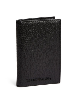 Emporio Armani Leather Bifold Card Holder