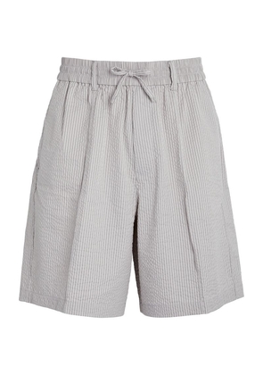 Emporio Armani Striped Bermuda Shorts