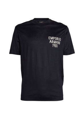 Emporio Armani Embroidered 1981 T-Shirt