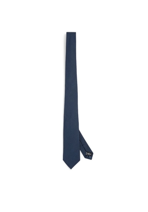 Emporio Armani Cotton-Silk Jacquard Woven Tie