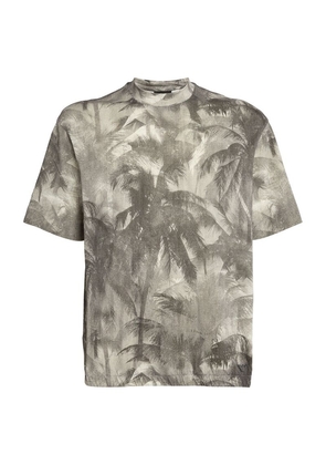 Emporio Armani Tree Print T-Shirt
