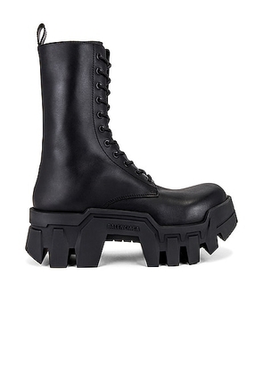 Balenciaga Bulldozer Low Lace Up Boot in Black - Black. Size 40 (also in 41, 42, 43, 44, 45).