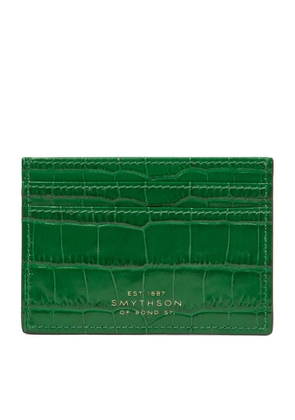 Smythson Mara Leather Card Holder