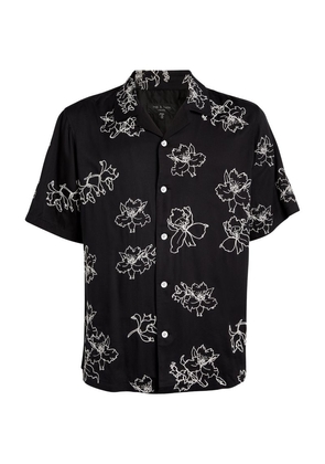 rag & bone Embroidered Avery Resort Shirt